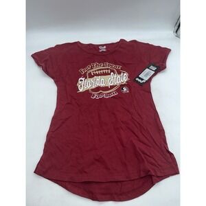 YOUTH GIRL'S FEAR THE SPEAR/FLORIDA STATE FOOTBALL Medium  10/12 SHORT SLEEVE